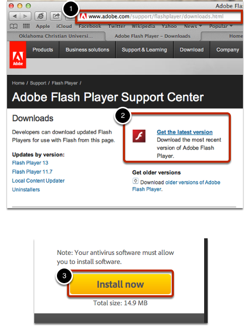 Adobe Flash Player Install Manager For Mac
