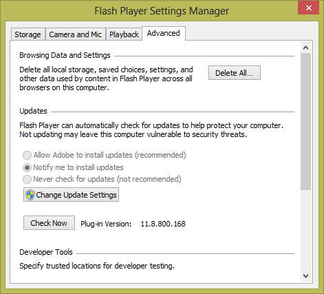 Adobe Flash Player Update For Mac Os X 10.5 8
